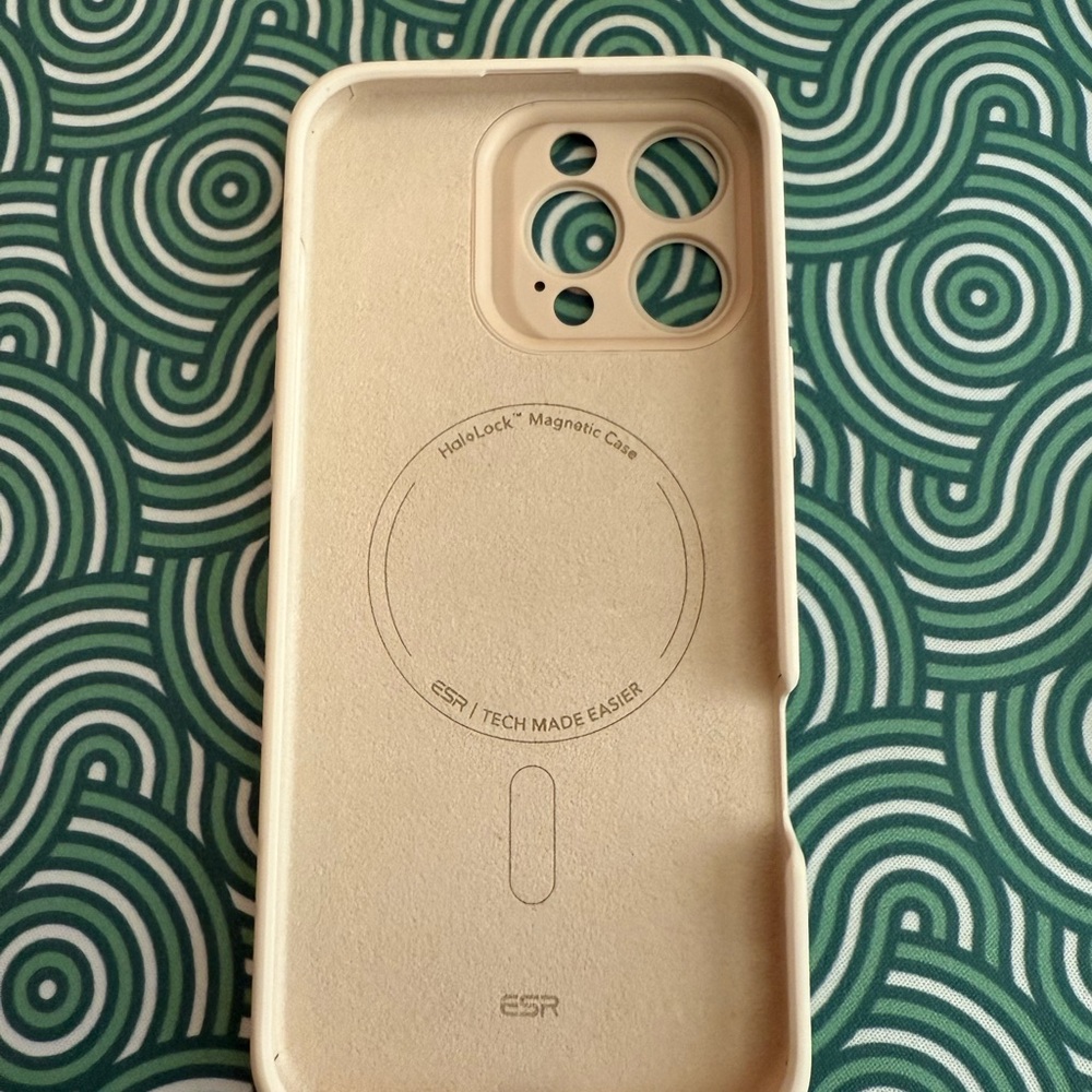 ESR HaloLock MagSafe iPhone 16 Pro Max Case Cream